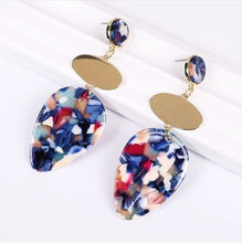 Load image into Gallery viewer, Nebula Acrylic Earrings
