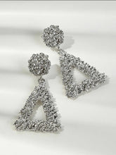 Load image into Gallery viewer, Glamour Bermuda Earrings Silver
